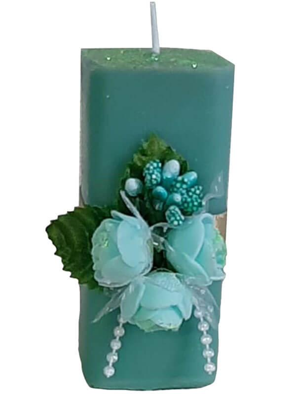 Soy and Paraffin Wax Blend Peppermint Scented Candle