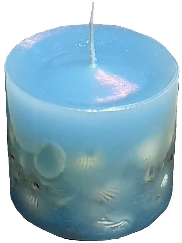 Soy and Paraffin Wax Blend Seashells Candle