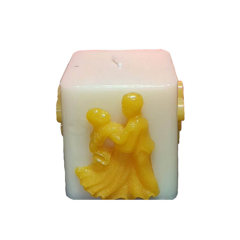Soy and Paraffin Wax Blend Lime Scented Candle