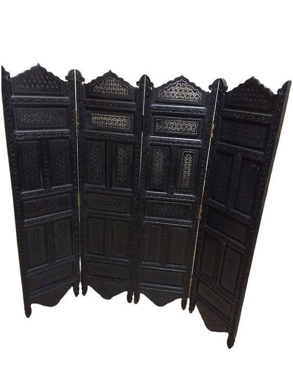 Ebony Wood Partition (Height 36")