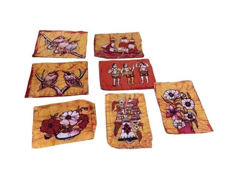 Hand Batik Greeting Cards (8.3 Inch x 11.7 Inch)