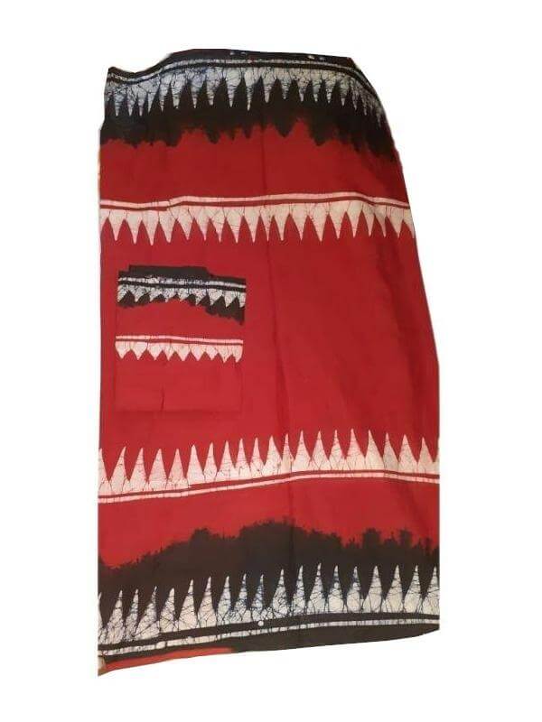 Hand Batik Cotton Saree with Blouse (6.5 metre)