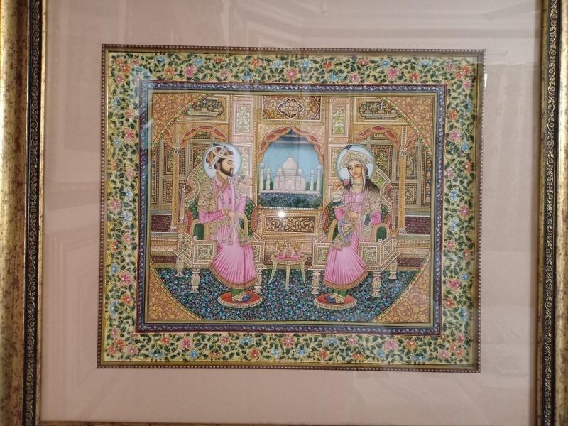 Mughal Miniature Painting (18 Inch x 24 Inch)