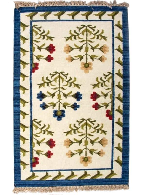 Handwoven Woolen Kilim Dhurrie (2 x 3, 2 x 6, 3 x 5, 4 x 6, 5 x 8 Sqft)