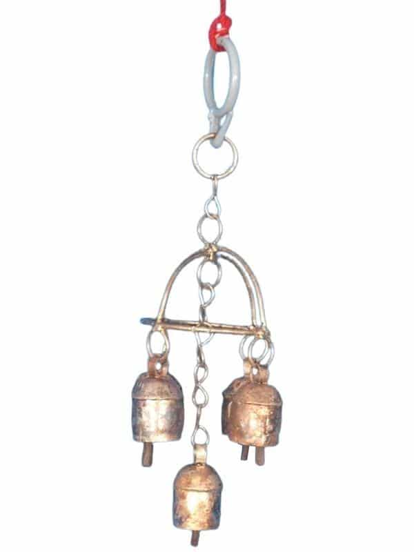 Copper Coated Iron Bells - 150 gms (8 Inch)