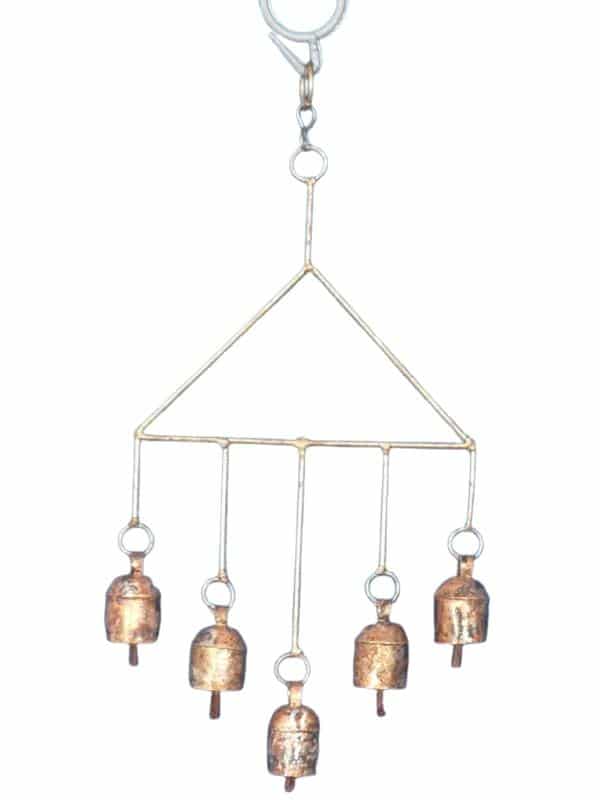 Copper Coated Iron Bells - 130 gms (13 Inch)