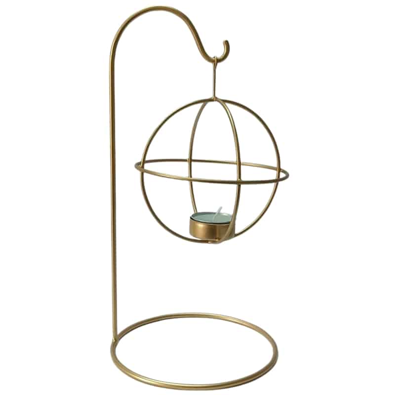 Iron Wire Modern Design Hanging Candle Holder