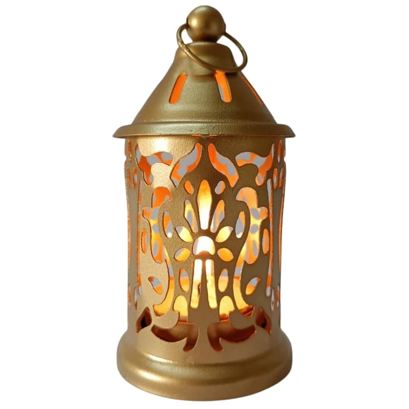 Iron Modern Design Candle Lantern