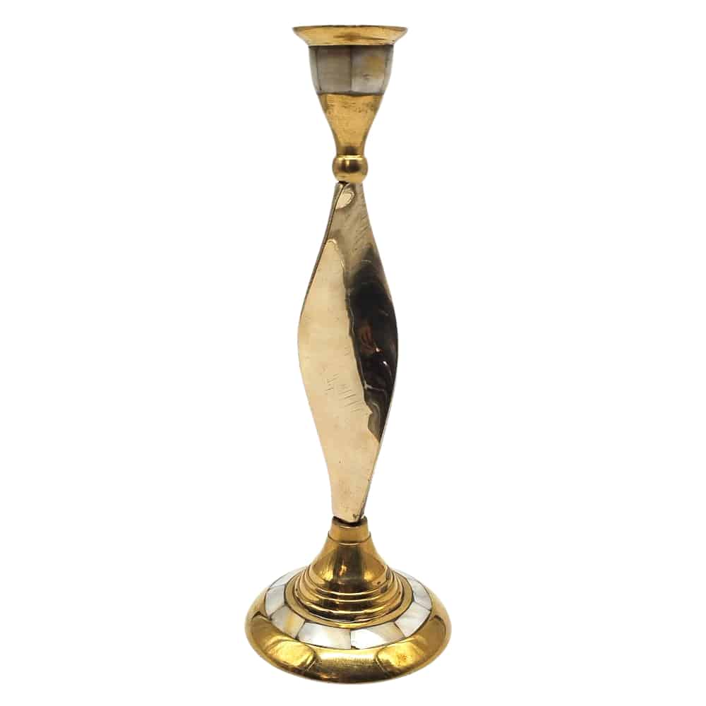 Brass Modern Design Candle Holder